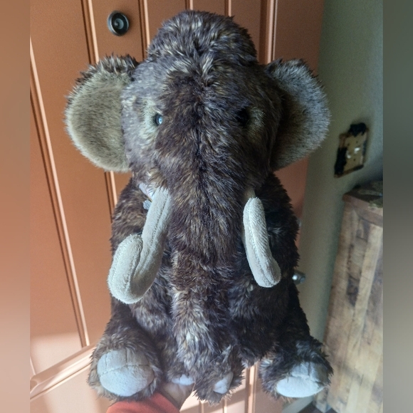 NWT Charlie Bear Mighty the Mammoth Plush • Elephant Mastadon Prehistoric Dino - Picture 2 of 4